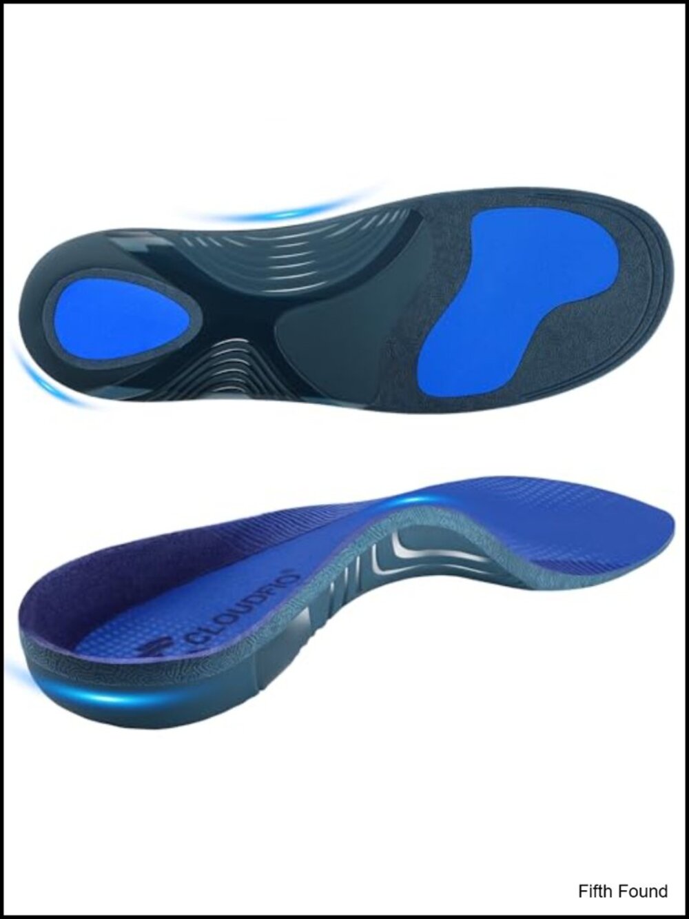 Plantar Fasciitis Insoles High Arch Support Orthotic Full Length Men 10-13